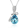 Crystal Drop Pendant Necklace - SexyBling