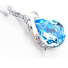 Crystal Drop Pendant Necklace - SexyBling
